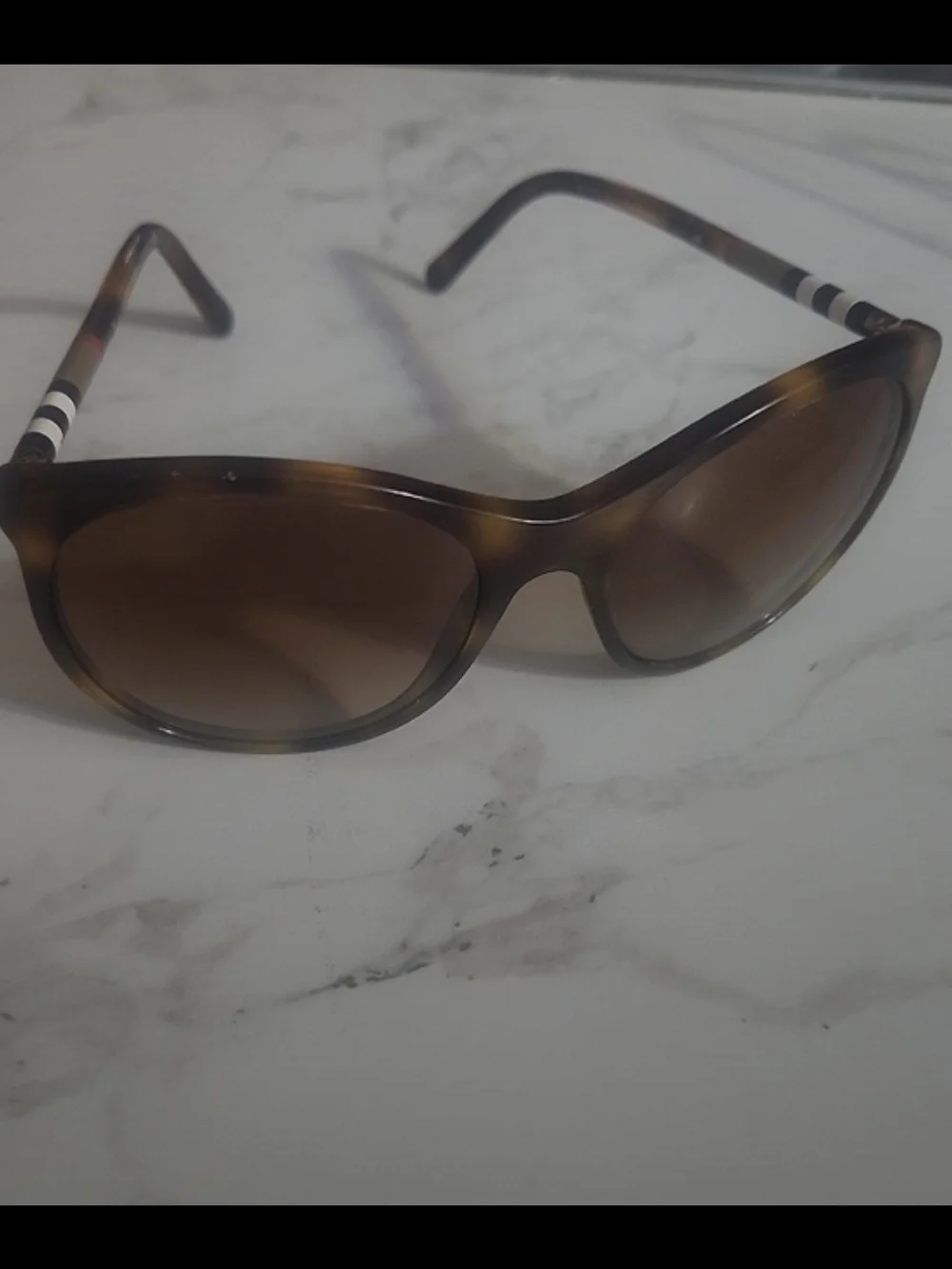 Burberry Tortoiseshell Nova Check Sunglasses B4145-A 3316/13 55/18/140